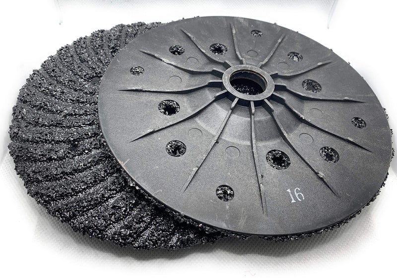 SIGNI S/C Plastic Back Grinding Disc for Granite/Marble/Concrete and Glasses (16 Grit, 7 inch) - Image 2